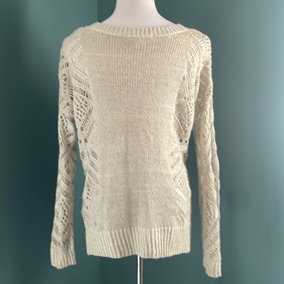Staring at stars Cream Sweater from anthropology - Picture 6 of 8